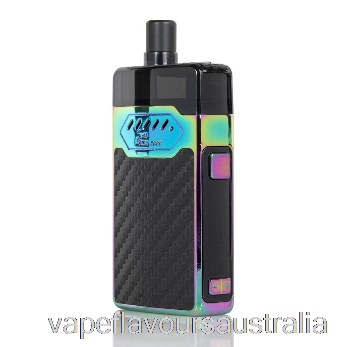Vape Flavours Australia Hellvape GRIMM 30W Pod System Rainbow Carbon Fiber